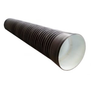 Труба гофрированная двухслойная d 400/348 с раструбом, L=6, SN 8 