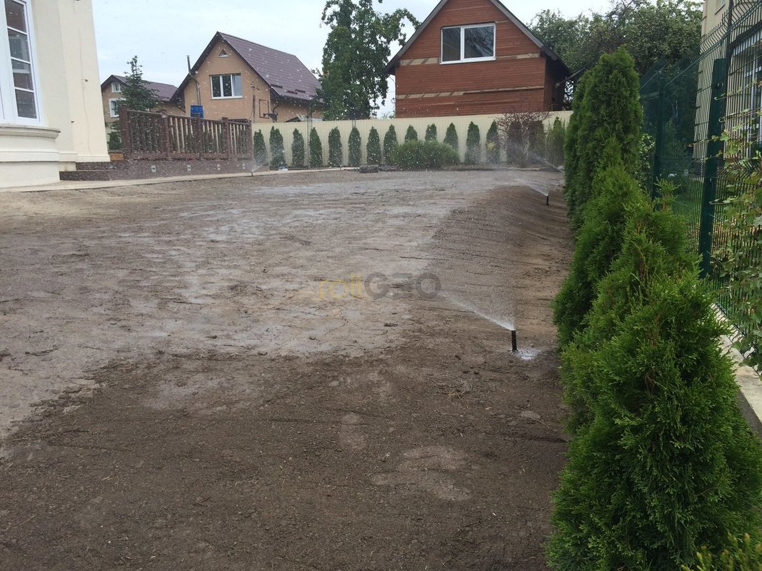 Благоустройство частного дома.установка системы автополива 