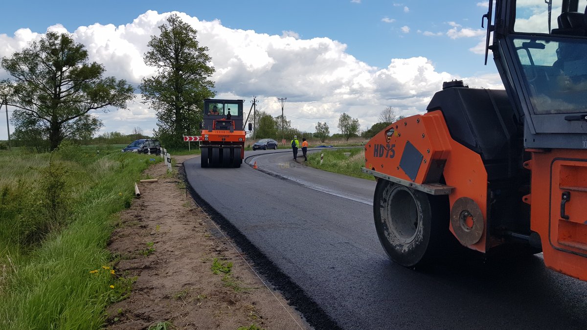 Ремонт автомобильной дороги общего пользования "Полесск - Большаково"