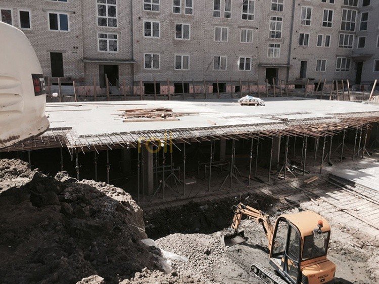 Строительство подземной парковки в ЖК Олимпийский по ул.Ген.Челнокова
