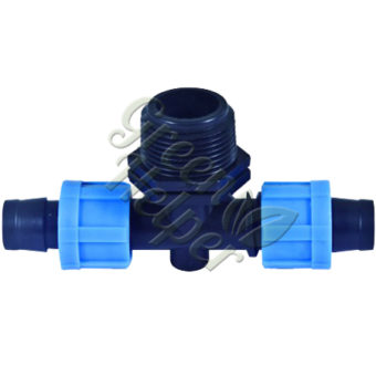 Тройник К/Л х 1/2"нар х К/Л, арт: TT021712