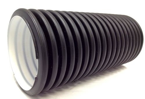 Труба гофрированная d 400/348 с раструбом L=6 двустенная, SN6