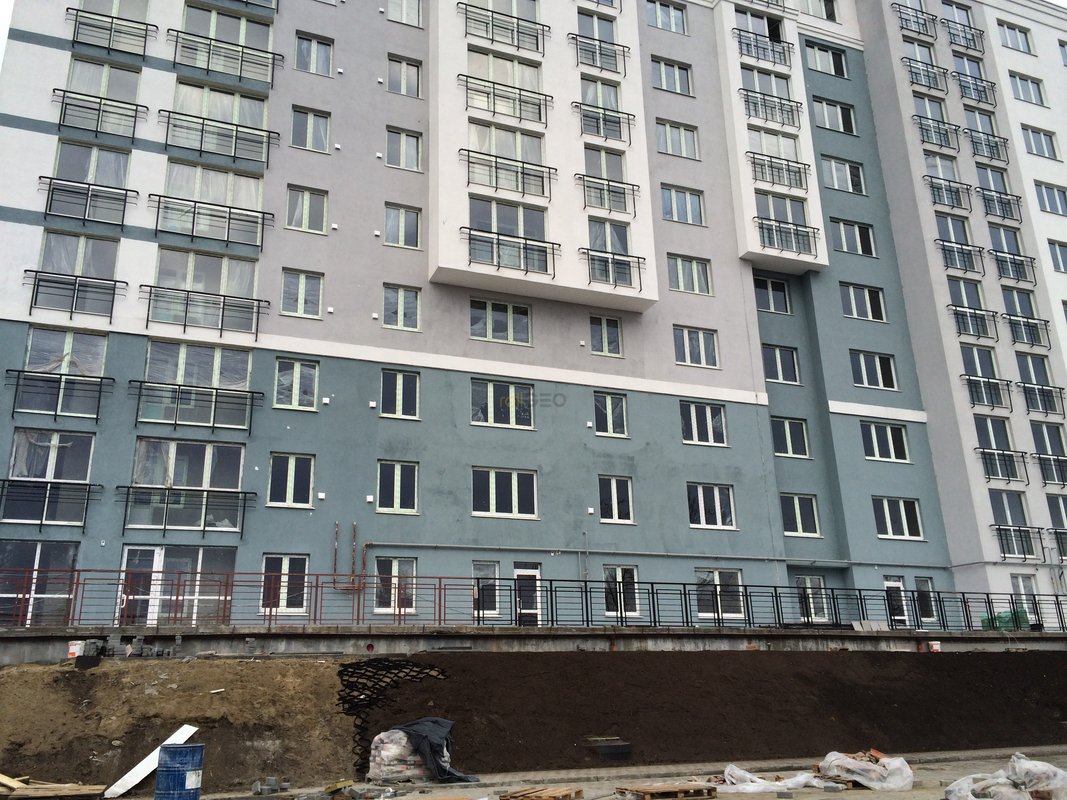 Укрепление откосов насыпи на объекте строительства жилого дома по ул.М.Баграмяна