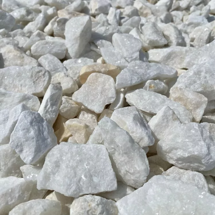 Щебень мраморный БЕЛЫЙ фр. 20-50 мм (20 кг)