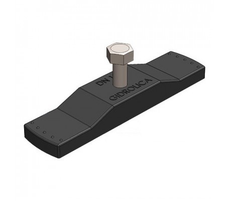 Крепеж Gidrolica для лотка водоотводного пластикового DN100 (с болтом 8х35)