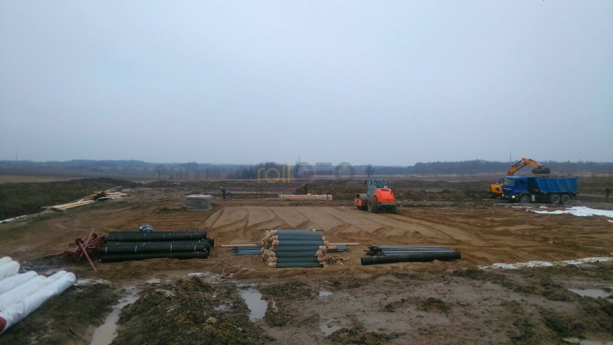 Строительство площадки для хранения сжижиного газа ПАО”Газпром”