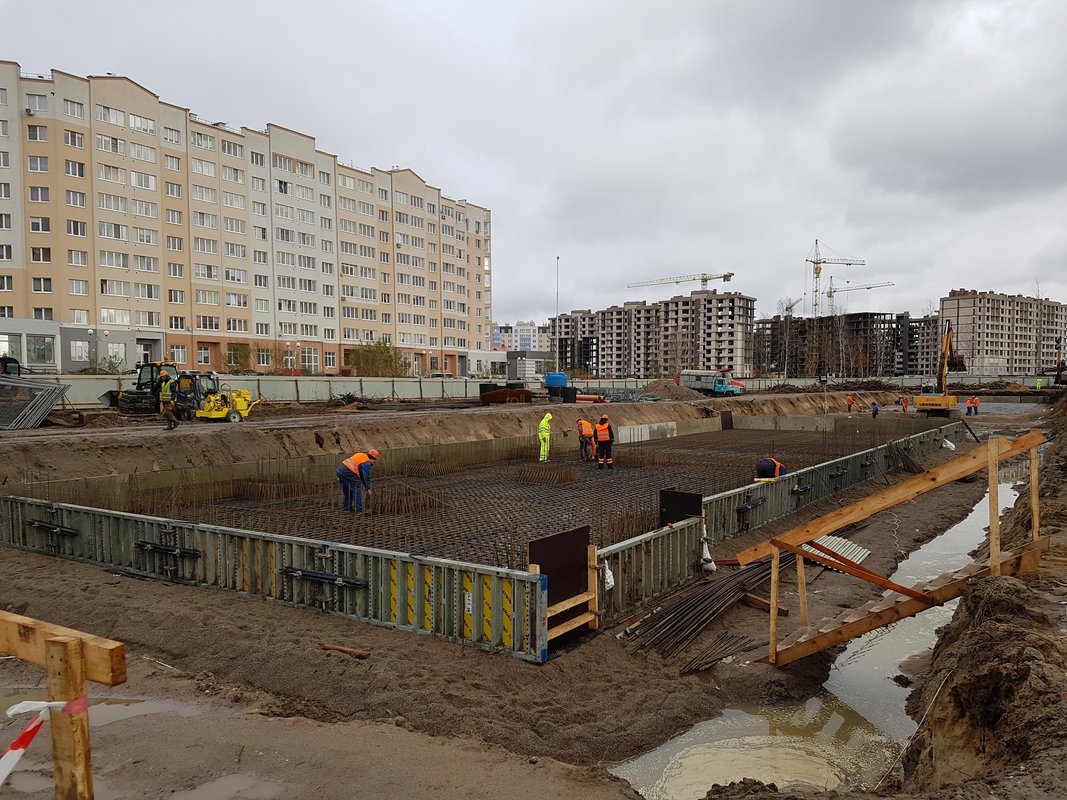 Строительство общеобразовательной школы в Восточном жилом районе г. Калининграда