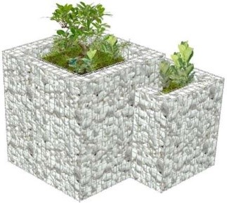 Клумба-габион-совмещенная-С50х50-3,8-Ц