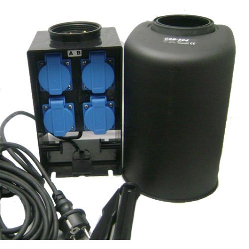 Розетка садовая CBS-504 B с пультом