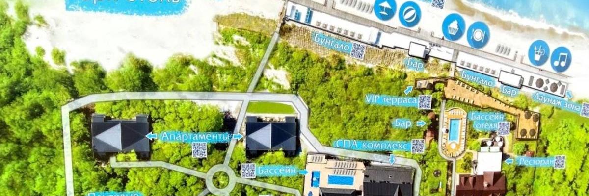 Установка системы автополива и озеленение 5000 м2