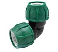 Отвод 90* 25х25 pls(Турция) Цвет: Зеленый