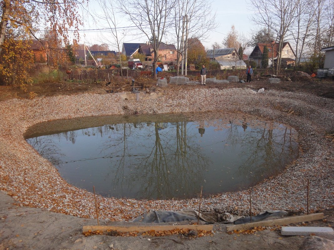Создание искусственного водоема пос.Прибрежный