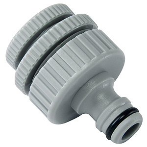 Штуцер резьбовой 12мм-19мм-25мм (1/2-3/4-1) внутренняя резьба, пластик GWTA50-056 GREEN APPLE