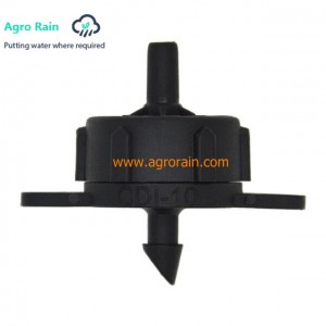 Капельница компенсиров.4 л/ч (черная) разборная Agro Rain PCT0104