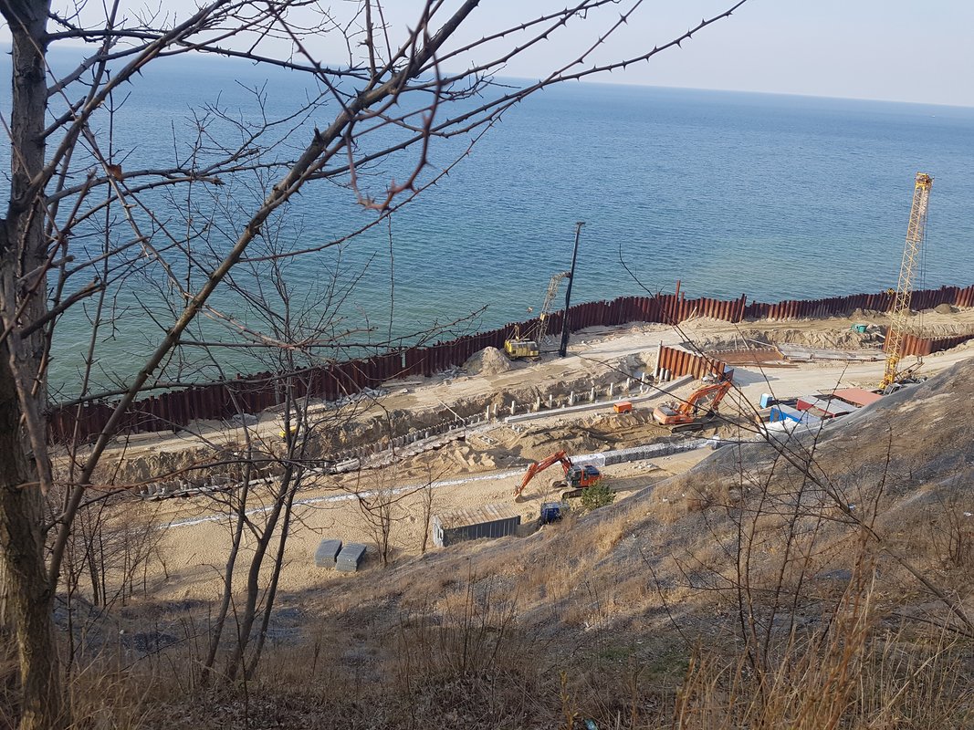 Cтроительство Променада в г. Светлогорск ,Калининградская область