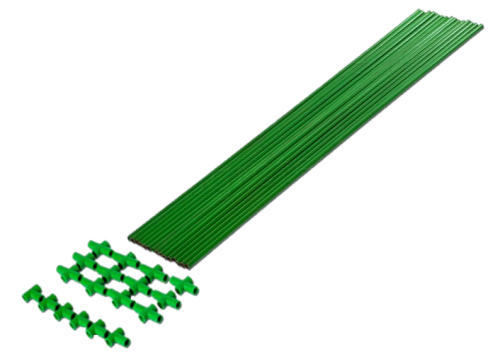 Комплект для сборки парника (15 стрингеров, 12 крестовин, 6 тройников)