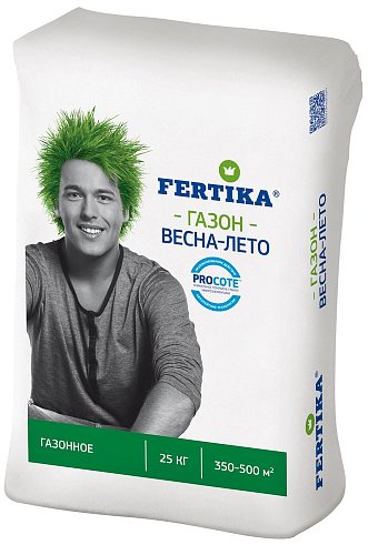 Удобрение Фертика Газон Весна-Лето 25 кг 