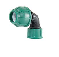 Американка/Колено   d 32-1" В.Р.  - Irritec  Цвет: Зеленый 