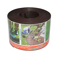 Лента бордюрная 10м Б-15/10 коричневая