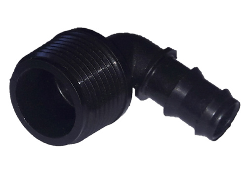 Колено вдавливаемое  рез. ZW PP M 16- 3/4 фото 2