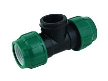 Тройник с внут. рез. 32х1/2х32 pls (10) Турция Цвет: Зелёный