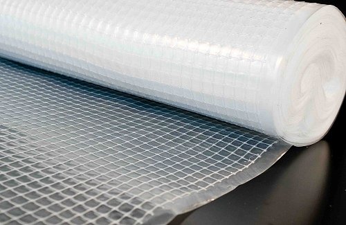 Пленка армированная, 140г/кв.м. "ЗОЗП", УФ-5%, ширина 4м, длина 25пм (рулон)