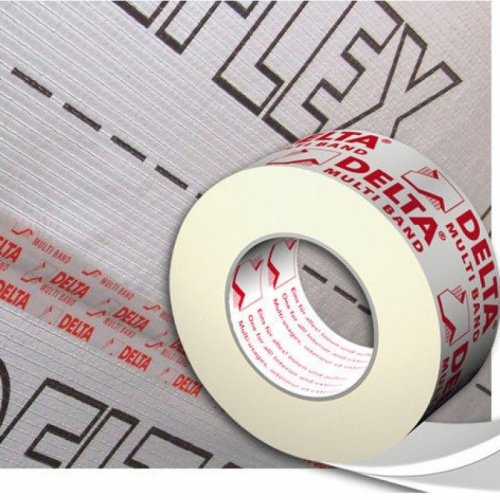 Универсальный односторонний скотч 60мм/25 пм, DELTA-MULTI-BAND М-60