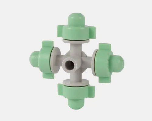 Туманообразователь 4 сопла Светло-Зеленый, арт:MJ1301A Зеленый, 26,0л/ч, радиус 0,8-1,0м фото 2