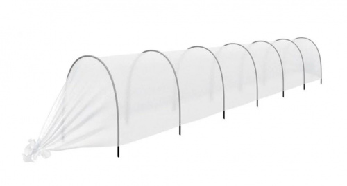 Парник "Дачник" с металлическими дугами, 8,5 м