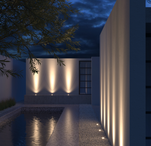 Встраиваемый светильник Tubo O043DL-01S (35Вт IP 65) фото 4