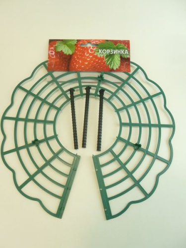 Опора PROTEX "КОРЗИНКА" для клубники, зеленая (упак - 10 шт) фото 3