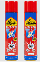 Дихлофос ВАРАН Экстра ,145 мл(210см3)  Синий,летающ.) ,без запаха (Усиленная формула) /*24кп,дг