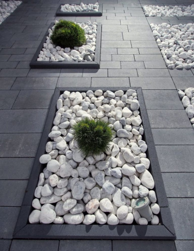 Мрамор галтованный (белый), фр. 20-30 (20 кг) фото 2