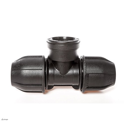 Тройник PE F (GW) 32- 3/4"- 32,PN16,Fish