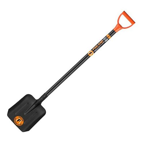 Лопата совковая глубокая с ребрами жесткости Finland (1456)