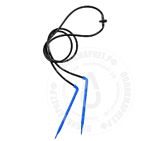 Комплект 2 Капельницы Г-образные с адаптером и трубкой, арт: 21522