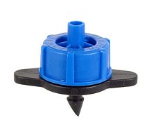 Капельница компенсированная (разборная) 8 л/ч Irritec IMDIA2000N080 синяя