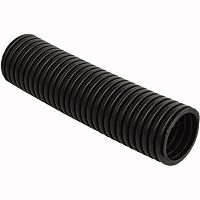 Труба гофрированная d 315/276 с раструбом L=6 однослойная