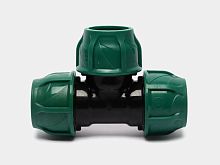 Тройник 25х25х25 pls(Турция) Цвет: Зеленый НДС