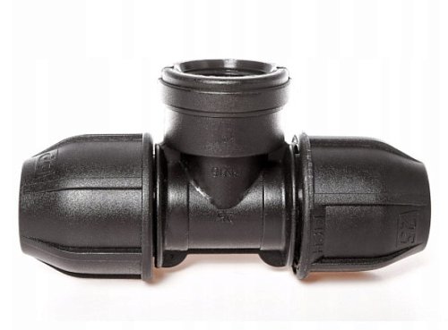 Тройник PE F (GZ) 25 - 3/4"- 25,PN16,Fish