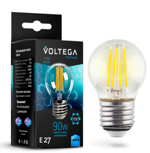 Светодиодная лампа Crystal Graphene Globe 9W 4000K E27 (7139)