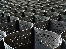 Георешетка объемная с перфорацией ГА ОР 50/160, размер модуля 3,0 м х 6,0 м (1шт. = 18,0 м2)