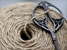 Шпагат джутовый 1,18 КТекс (1 бобина 2,4кг = 1 941,6 мп)