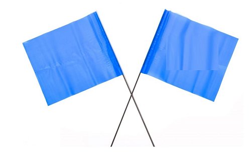 Флаг (синий) 50 см Rain -Bird фото 2