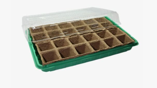 Минипарник д/выращивания рассады с торф. горшочками (24 шт., d 50, лоток, крышка)