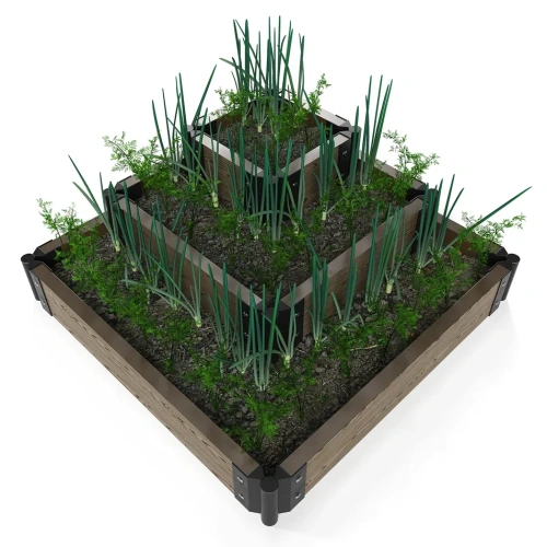 Доска грядочная "ЕвроГрядка" 30*225*2950 фото 4