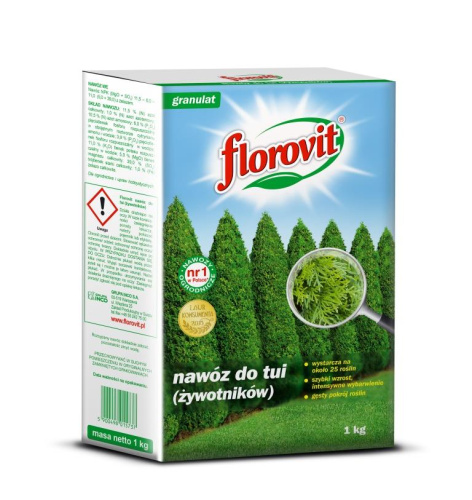 Удобрение Florovit для туй, 3 кг