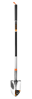 Лопата штыковая мини нержавеющая сталь без рукоятки Finland (1504)