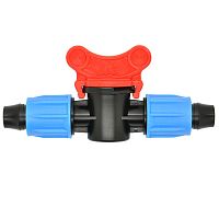 Кран с зажимной гайкой для трубки 16мм GH арт: MV0216