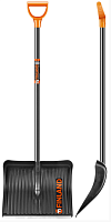 Лопата снеговая "FINLAND" с черенком (1023)